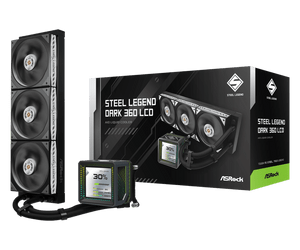 ASRock Steel Legend Dark 360 LCD