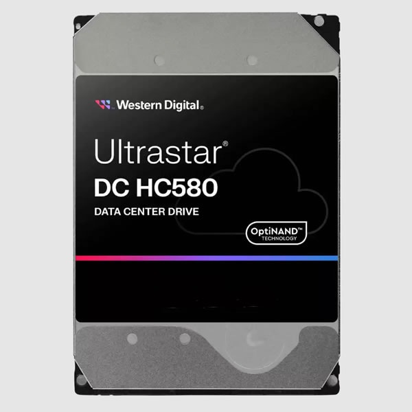 WD WUH722422ALE6L4 (/JP) 22TB 512e AF SATA Ultrastar DC HC580