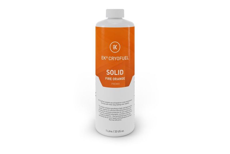 EK WaterBlocks EK-CryoFuel Solid Fire Orange (Premix 1000mL)