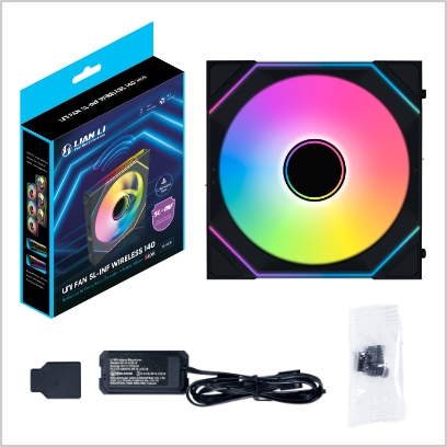 Lian Li UNI FAN SL-INF WIRELESS 140 BK Single Pack