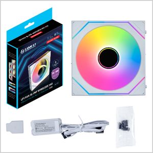 Lian Li UNI FAN SL-INF WIRELESS 140 WT Reverse Blade Single Pack