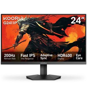 ������Źľ���� KOORUI G2411P 23.8����� IPS 200Hz FHD �����ߥ󥰥�˥���
