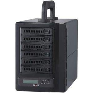 areca ARC-8050T5U-6MN 2.5�����SATA/MNVe�б�6�٥�����RAID��˥åȡ�Thunderblot5��USB10G��³��Expander��ǽ�б���ǥ�