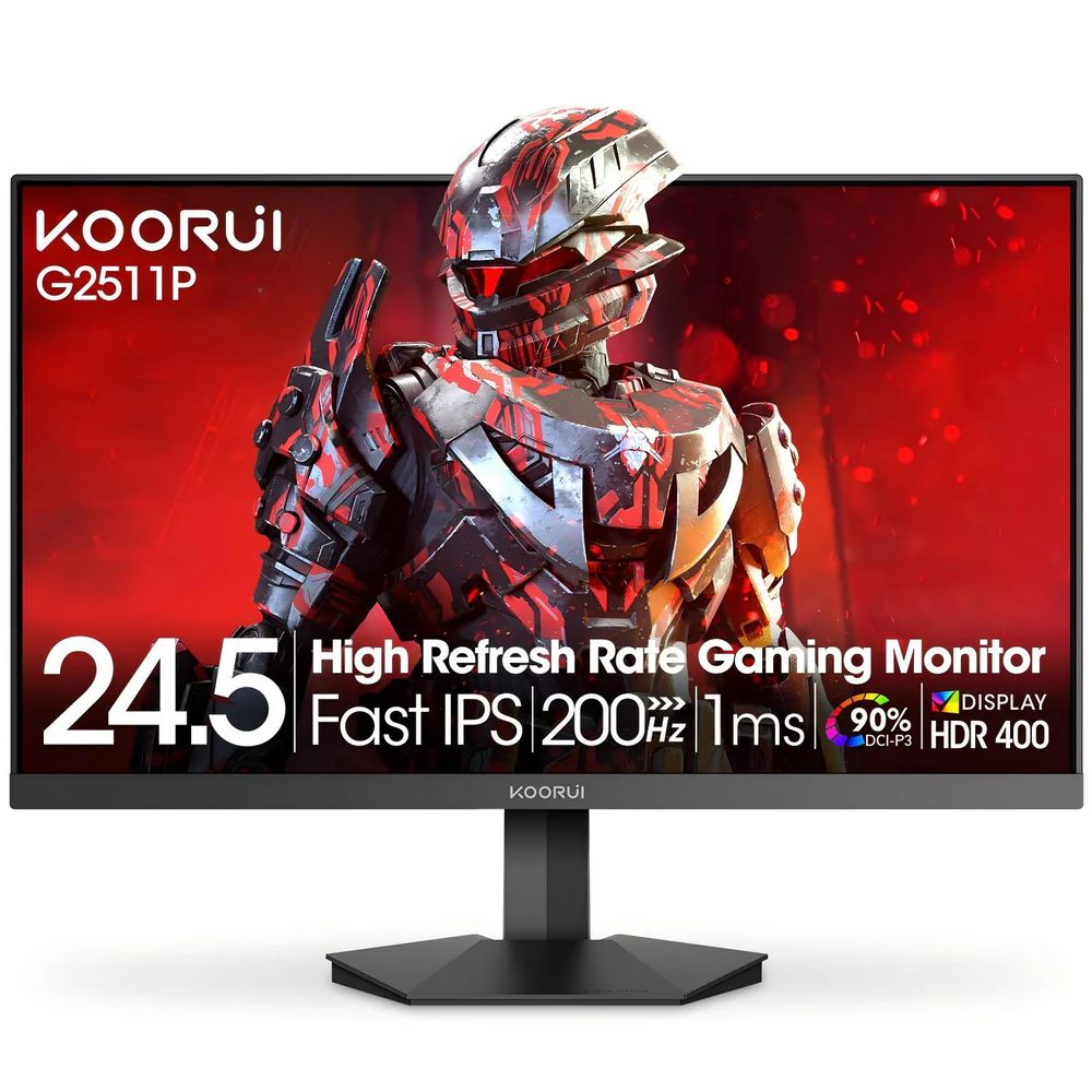 代理店直送】 KOORUI G2511P 24.5インチ IPS 200Hz FHD ゲーミング