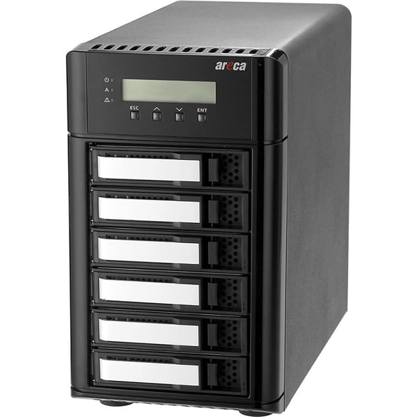 areca ARC-8050T5U-6 SAS/SATA�б�6�٥�����RAID��˥åȡ�Thunderblot5��USB10G��³