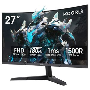������Źľ���� KOORUI 27E6CA 27����� 180Hz FHD �Ѷʥ����ߥ󥰥�˥���