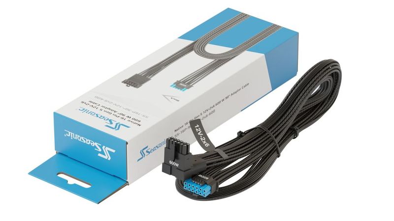 Seasonic Native 12V-2x6 90�� Cable Black