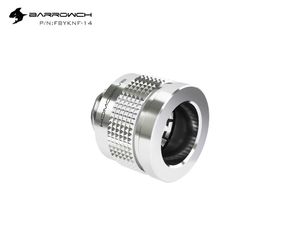 Barrowch 14mm Rigid Tubing Wolverine Anti shedding - Silver (FBYKNF-14)