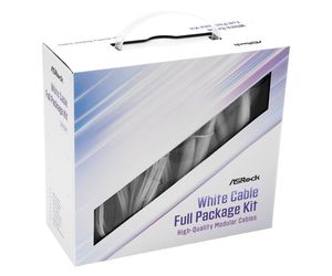 �ڼ�󤻾��ʡ�Ǽ���׳�ǧ�� ASRock White Cable Full Package Kit
