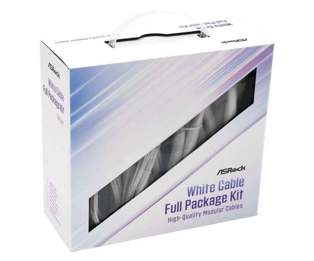 取寄せ商品：納期要確認】 ASRock White Cable Full Package Kit | PC
