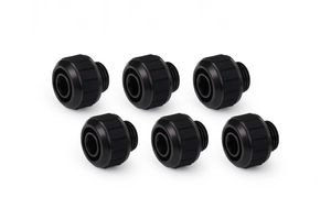 ACool Apex Grip SoftTube fitting 13/10mm G1/4 black Set 6 pcs
