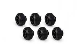 ACool Apex Grip SoftTube fitting 16/10mm G1/4 black Set 6 pcs