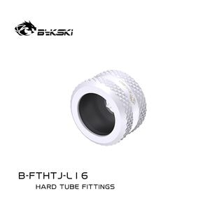 �ڥ����ȥ�å��ò��� Bykski Anti-Off Rigid 16mm OD Fitting - White (B-FTHTJ-L16)