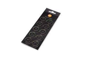 �ڥ����ȥ�å��ò��� EK WaterBlocks EK-Quantum Torque Color Ring 10-Pack HDC 16 - Green