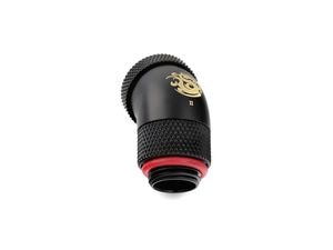 �ڥ����ȥ�å��ò��� Bitspower Carbon Black Enhance Rotary G1/4