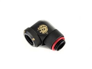 �ڥ����ȥ�å��ò��� Bitspower Carbon Black Enhance Rotary G1/4