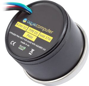 aquacomputer D5 pump motor with PWM input and speed signal