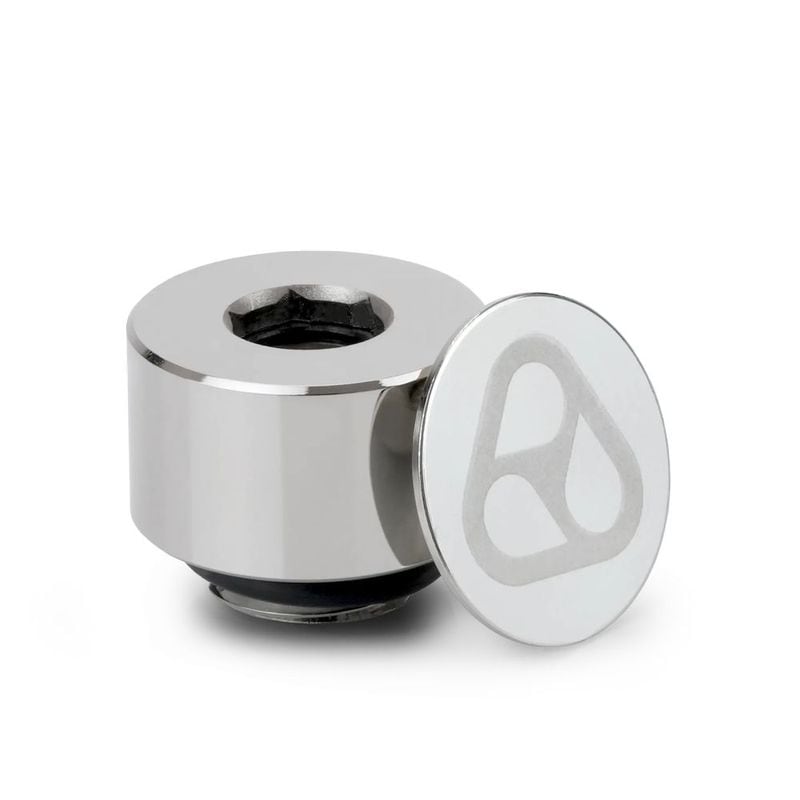 Thermal Grizzly DeltaMate Drain Valve - Gloss Nickel