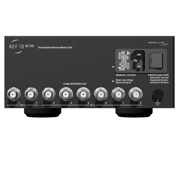 MUTEC REF10 SE120  10MHz��ե���󥹥����å��������ͥ졼����