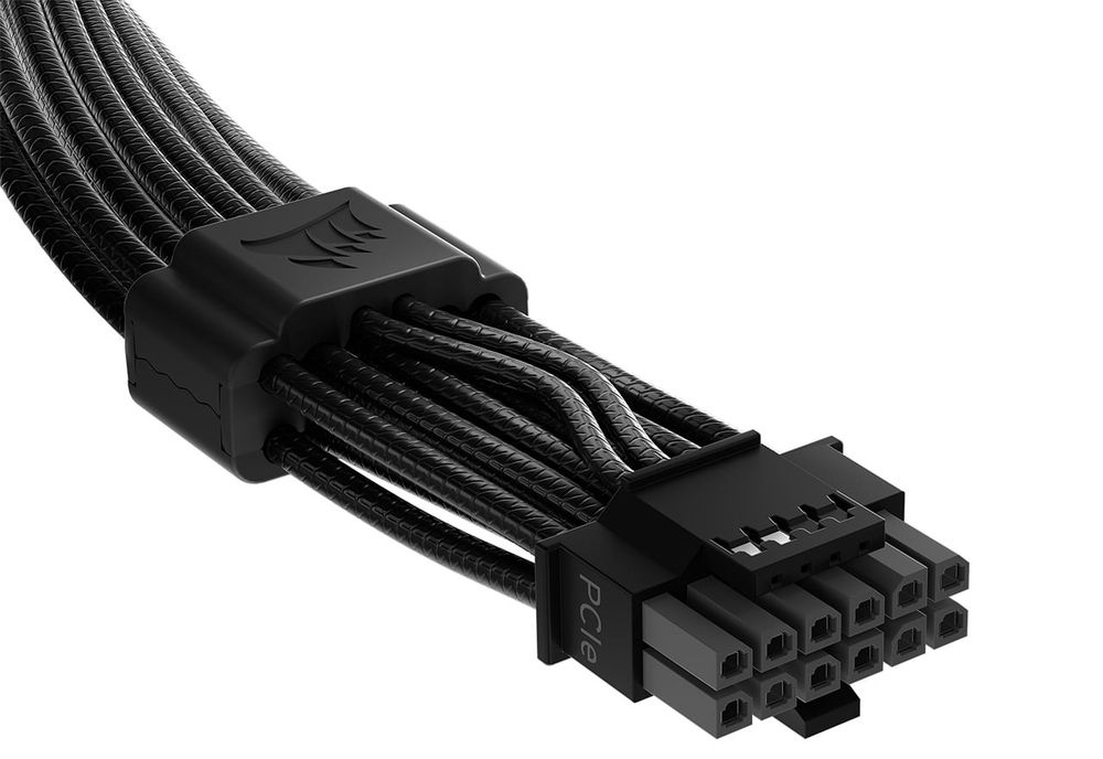 CORSAIR ThermalProtect PCIe 5.1 600W 12V-2x6 Cable Black