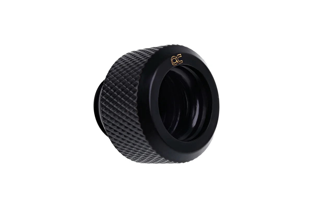 �ڥ����ȥ�å��ò��� ACool Eiszapfen 13mm HardTube screw-on nozzle G1/4 - Deep Black