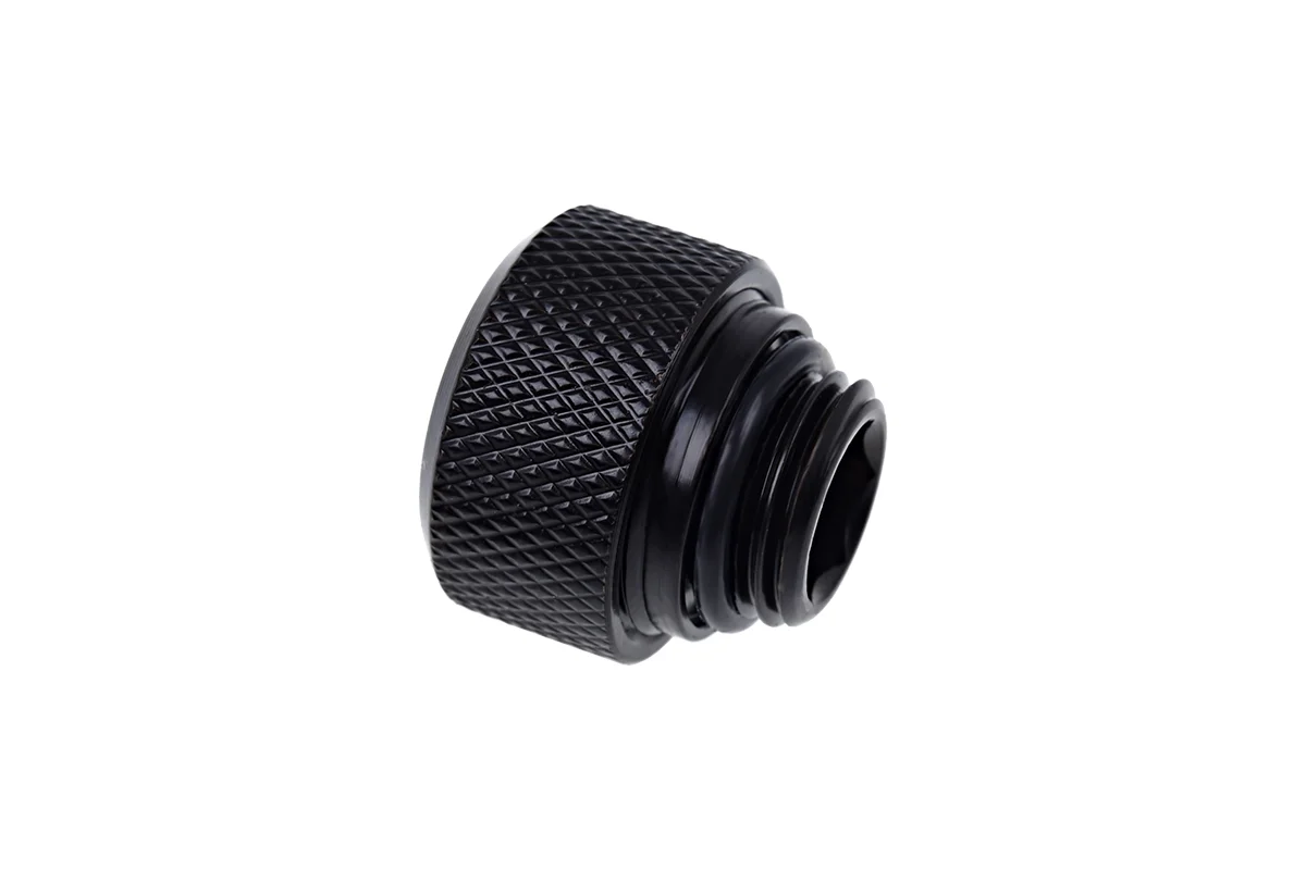 �ڥ����ȥ�å��ò��� ACool Eiszapfen 13mm HardTube screw-on nozzle G1/4 - Deep Black