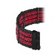 CableMod E-Series PRO ModFlex Cable Kit for EVGA G5 / G3 / G2 / P2 / T2 - BLACK / RED (CM-PEV2-FKIT-KKR-R)