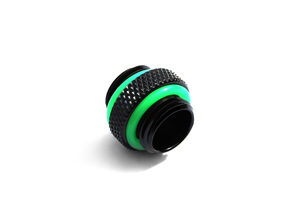 Bitspower G1/4" Matt Black Mini Dual G1/4" Extender
