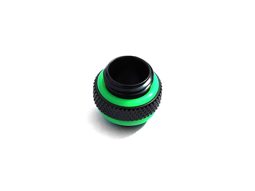 Bitspower G1/4" Matt Black Mini Dual G1/4" Extender