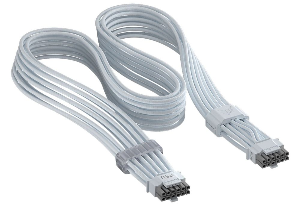 CORSAIR ThermalProtect PCIe 5.1 600W 12V-2x6 Cable White