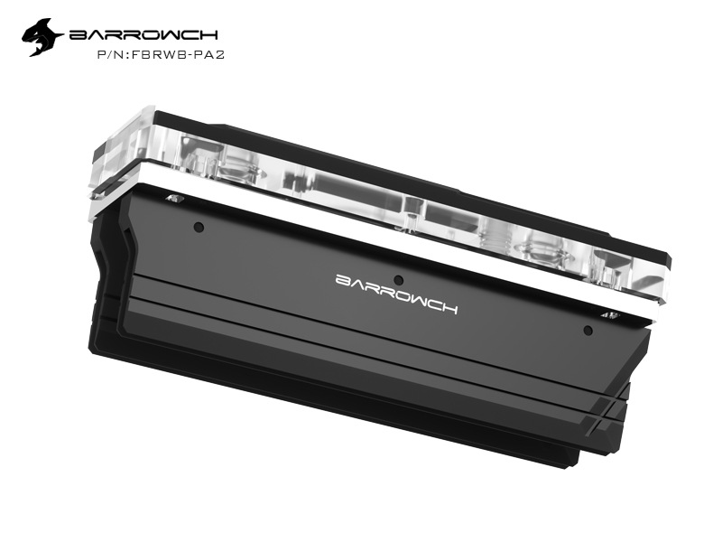 Barrowch Multimodal RAM water block kits with colour screen edition Black