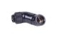 �ڥ����ȥ�å��ò��� ACool angle adapter double 45�� revolvable G1/4'' outer thread to G1/4'' inner thread - deep black