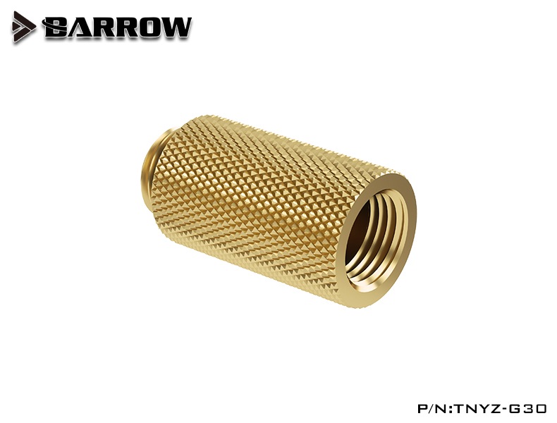 BARROW Male to Female Extender - 30mm Gold