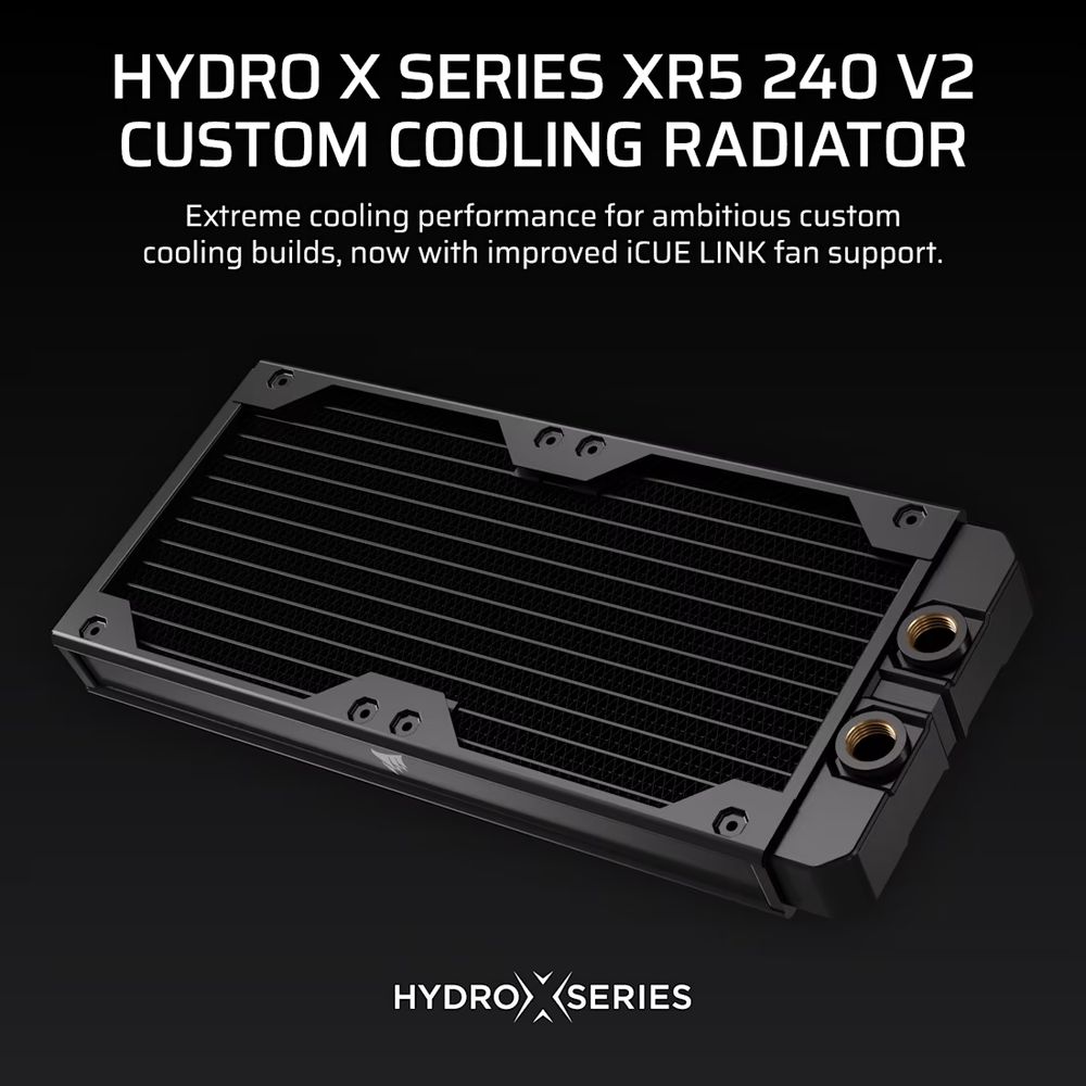 ��CORSAIR����������䥹�ڥ���륻���� 12/12��1/12���� CORSAIR Hydro X Series XR5 240 V2 Custom Cooling Radiator