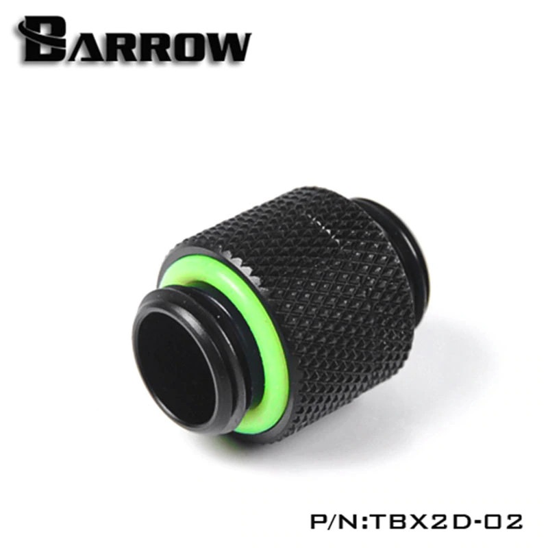 BARROW G1/4" Rotary Male to Male  Extender Black