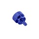 CableMod Anodized Aluminum Thumbscrews - UNC 6-32 - BLUE (CM-ATS-C632-10-B-R)