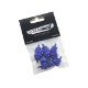 CableMod Anodized Aluminum Thumbscrews - UNC 6-32 - BLUE (CM-ATS-C632-10-B-R)