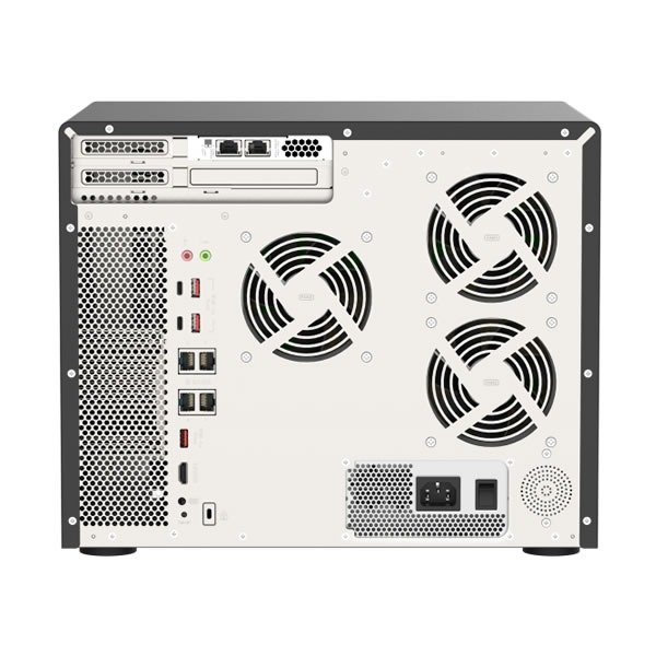 QNAP TVS-h1688X-W1250-32G 10GbE 2.5インチ 4 台 3.5インチ 12台搭載