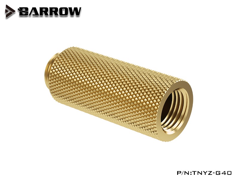 BARROW Male to Female Extender - 40mm Gold