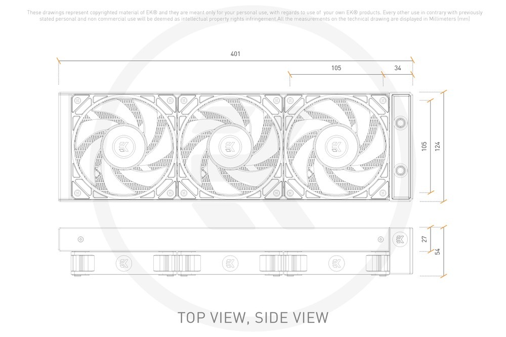 EK WaterBlocks EK-Nucleus AIO CR360 Lux D-RGB