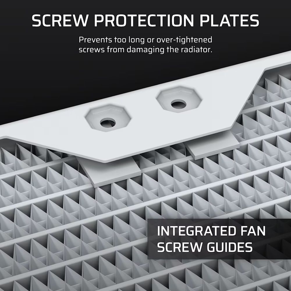 ��CORSAIR����������䥹�ڥ���륻���� 12/12��1/12���� CORSAIR Hydro X Series XR5 240 V2 Custom Cooling Radiator - White