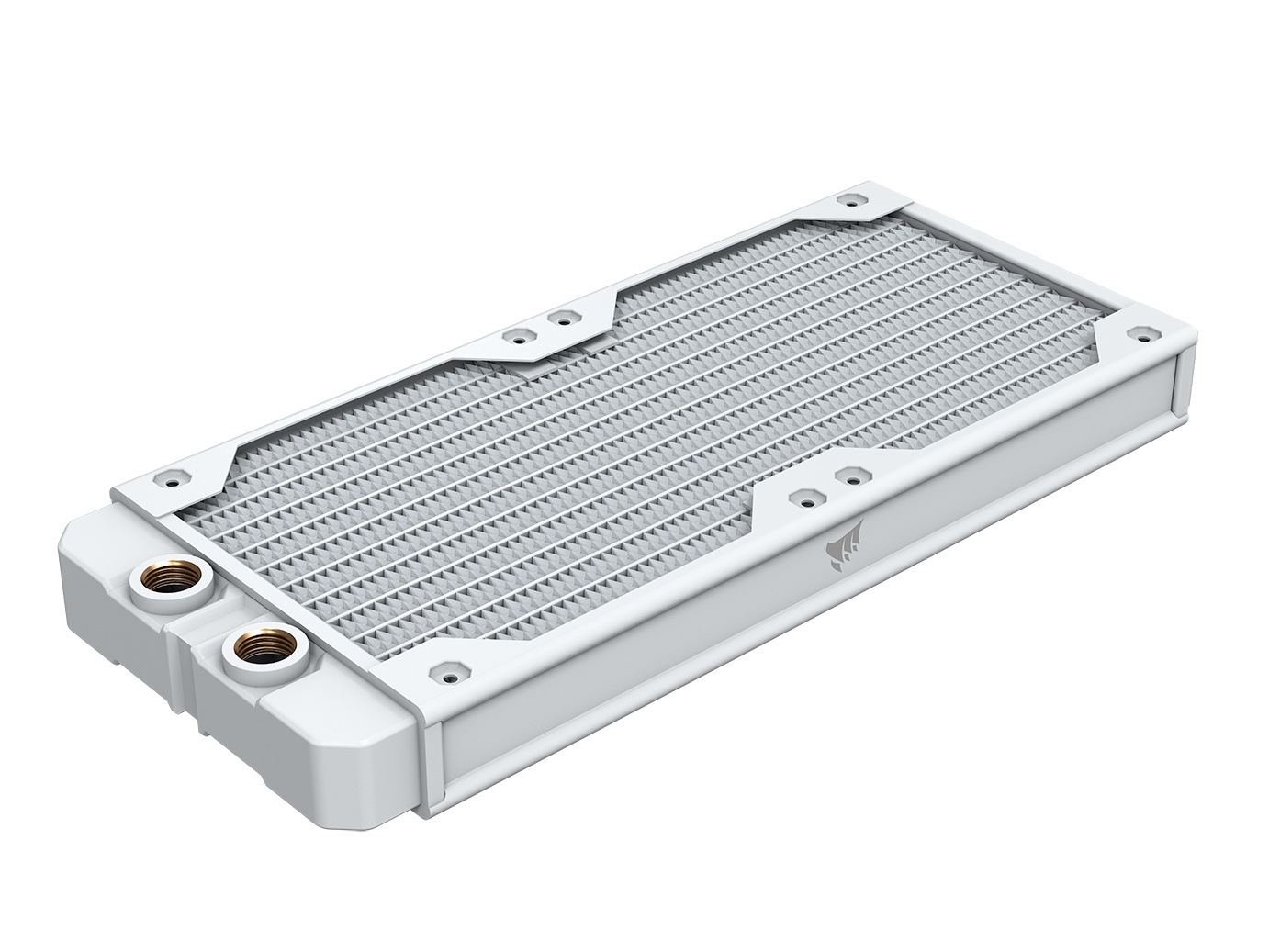 ��CORSAIR����������䥹�ڥ���륻���� 12/12��1/12���� CORSAIR Hydro X Series XR5 240 V2 Custom Cooling Radiator - White