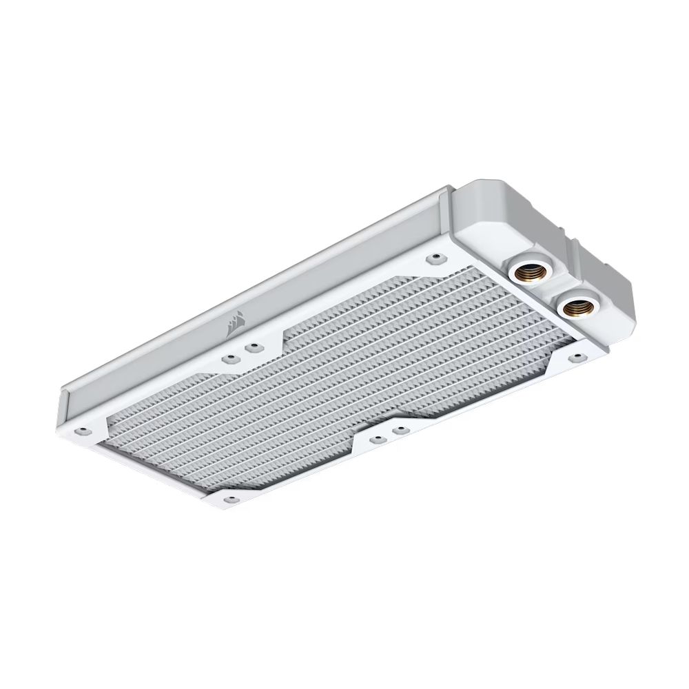��CORSAIR����������䥹�ڥ���륻���� 12/12��1/12���� CORSAIR Hydro X Series XR5 240 V2 Custom Cooling Radiator - White