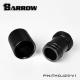 BARROW Minor Adjustment Set - 25mm(Male To Male) Black