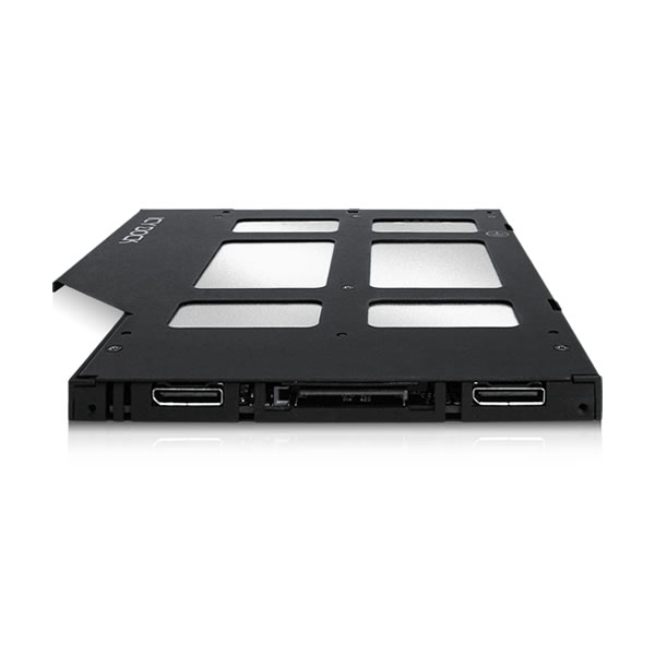 ToughArmor MB852M2PO-B Ultra Slim ODD�٥��� M.2 NVMe SSD 2����ܲ�ǽ ICYDOCK