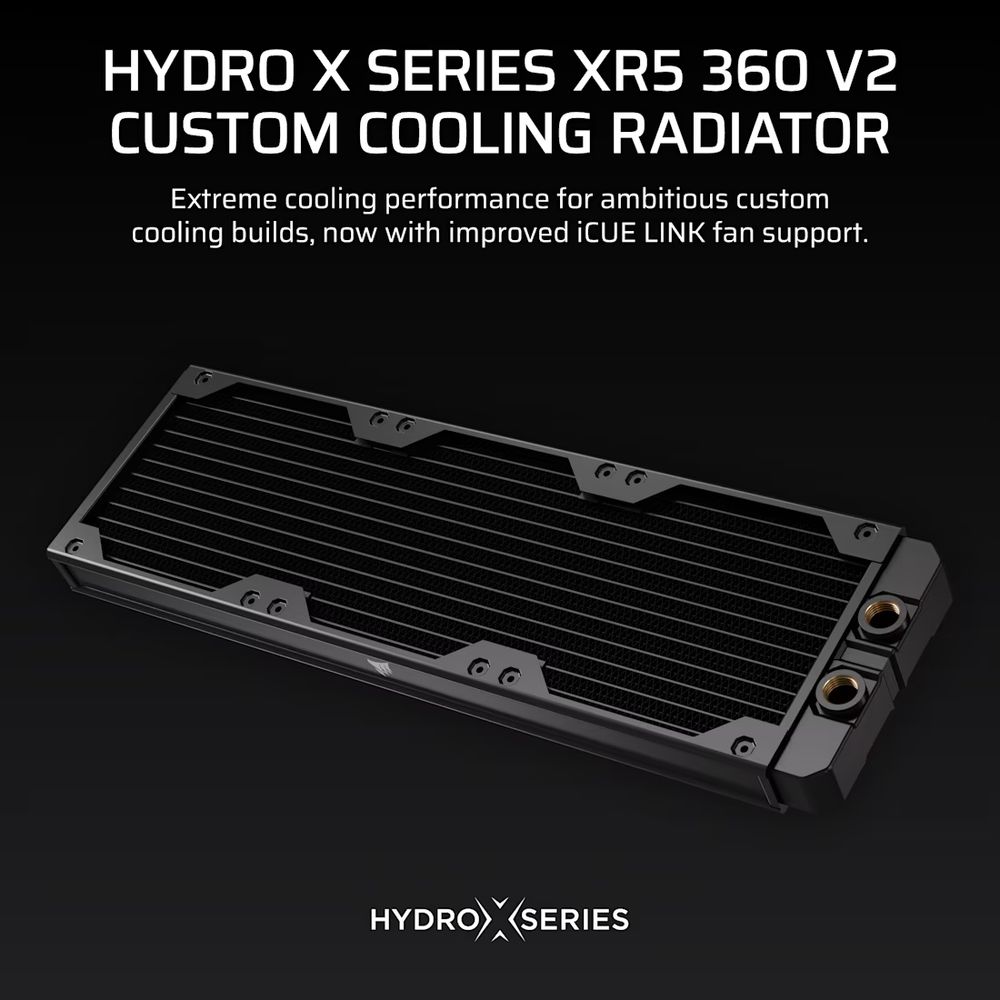 ��CORSAIR����������䥹�ڥ���륻���� 12/12��1/12���� CORSAIR Hydro X Series XR5 360 V2 Custom Cooling Radiator
