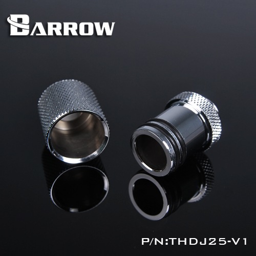 BARROW Minor Adjustment Set - 25mm(Male To Male) Shiny silver