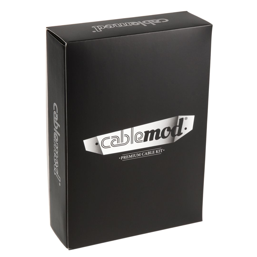 CableMod Classic ModMesh C-Series Cable Kit for Corsair RMi & RMx - BLACK / BLOOD RED (CM-CSR-CKIT-NKKBR-R)
