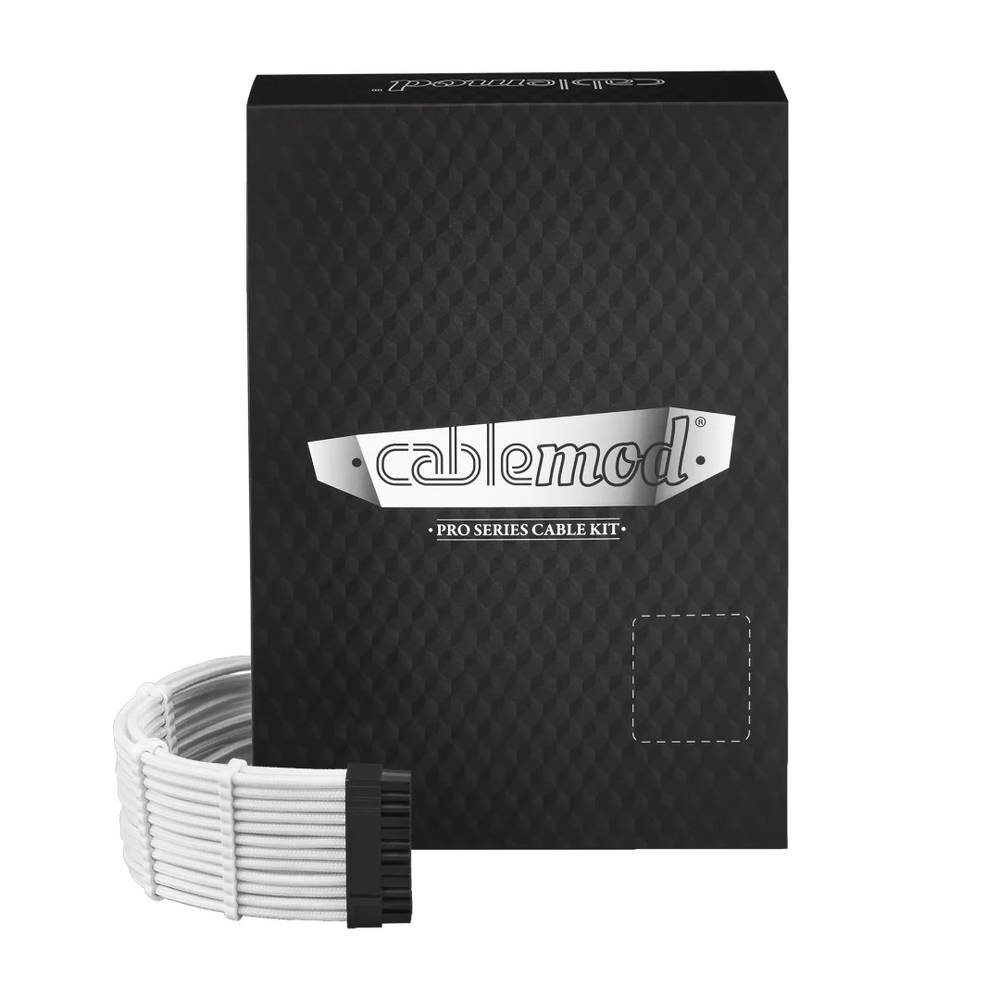 CableMod RT-Series PRO ModFlex Cable Kit for ASUS and Seasonic - WHITE (CM-PRTS-FKIT-KW-R)