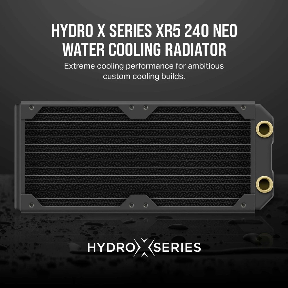 CORSAIR Hydro X Series XR5 240mm NEO Water Cooling Radiator 水冷パーツ